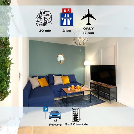 Les Entrepreneurs - Appartements Neufs Et Spacieux, Proche Rer C Et Aeroport Orly Morangis  Exterior photo