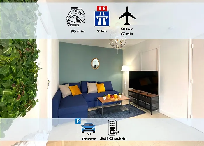 Les Entrepreneurs - Appartements Neufs Et Spacieux, Proche Rer C Et Aeroport Orly