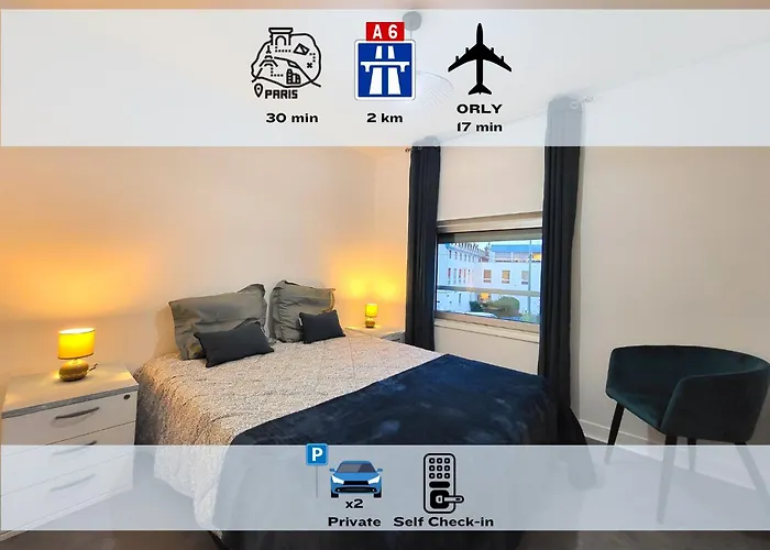 Les Entrepreneurs - Appartements Neufs Et Spacieux, Proche Rer C Et Aeroport Orly